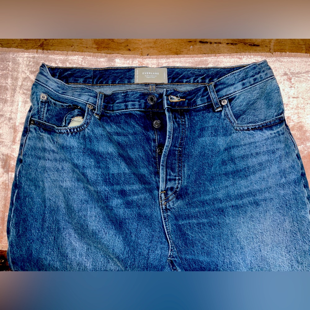 Everlane 31R 90’s Cheeky button fly jeans